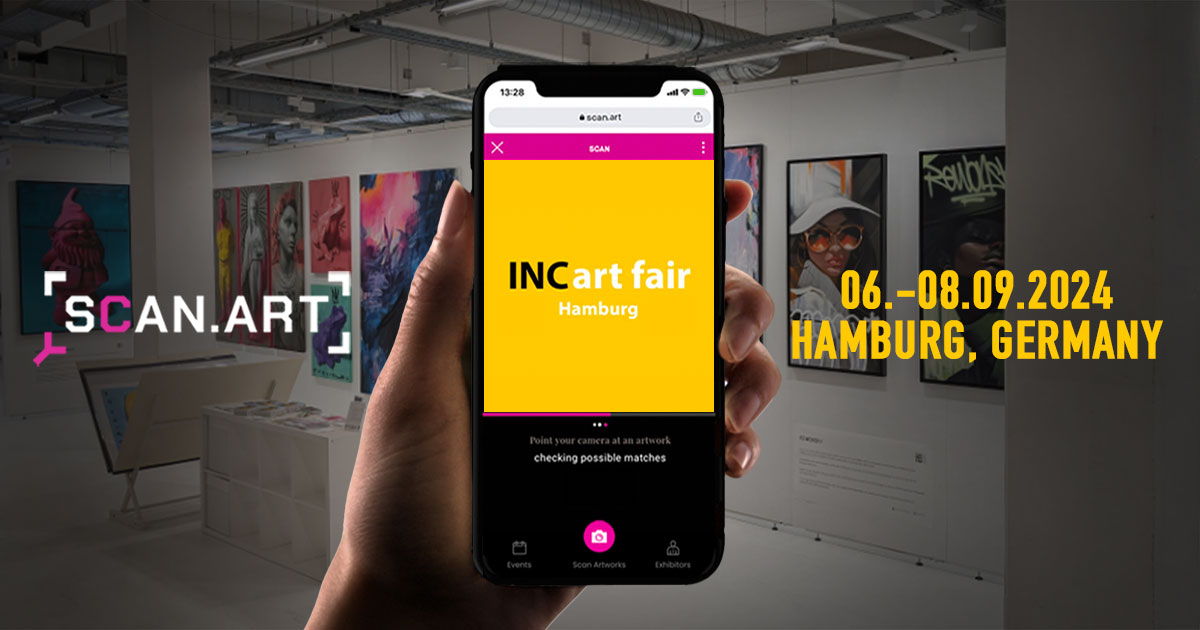 scan.art partners with INC Art FAir Hamburg